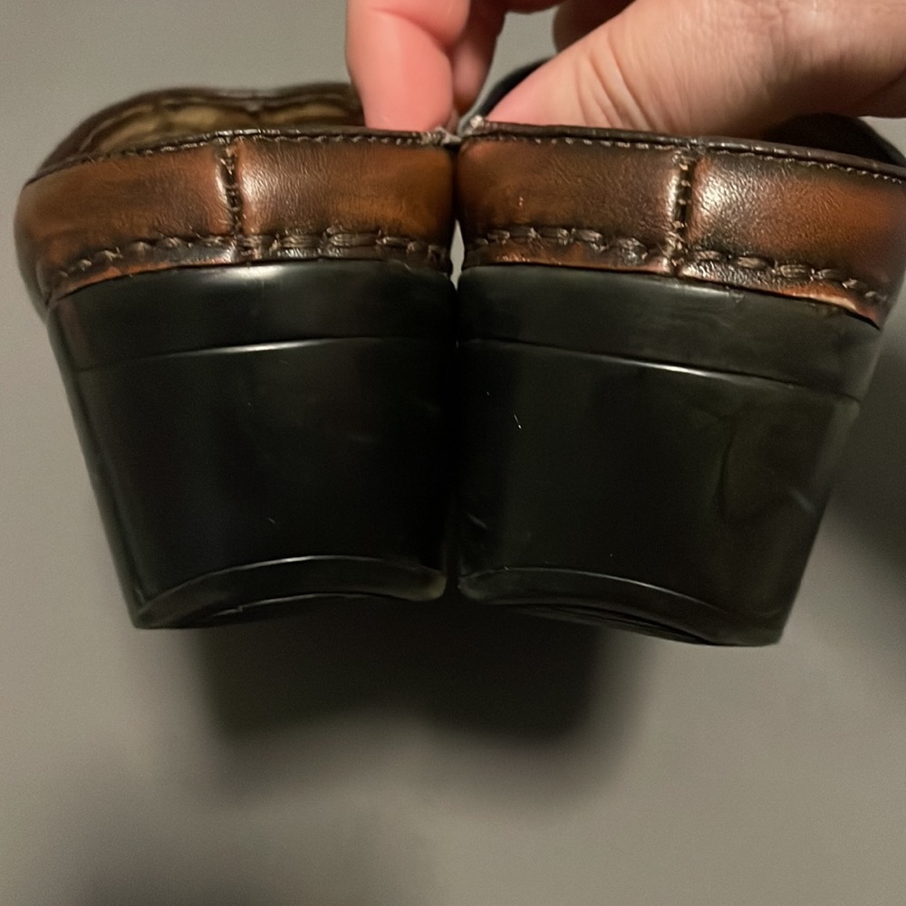Dansko Leather Clogs - Picture 7 of 9